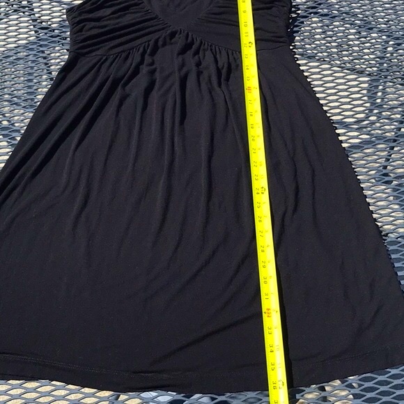 Calvin Klein Black Racerback T Shirt Dress Size 10 - Picture 8 of 10